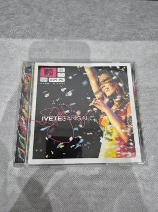 CD Ivete Sangalo Ao Vivo MTV Autografado