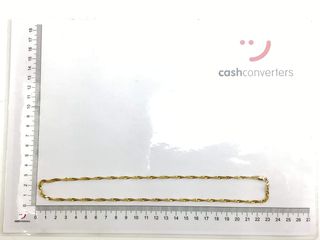 cadena oro 18k 24cm