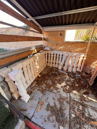 Balaustres de ormigon