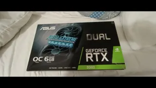 ASUS Dual RTX 2060 OC EVO GDDR6 6G VR ready Nvidia