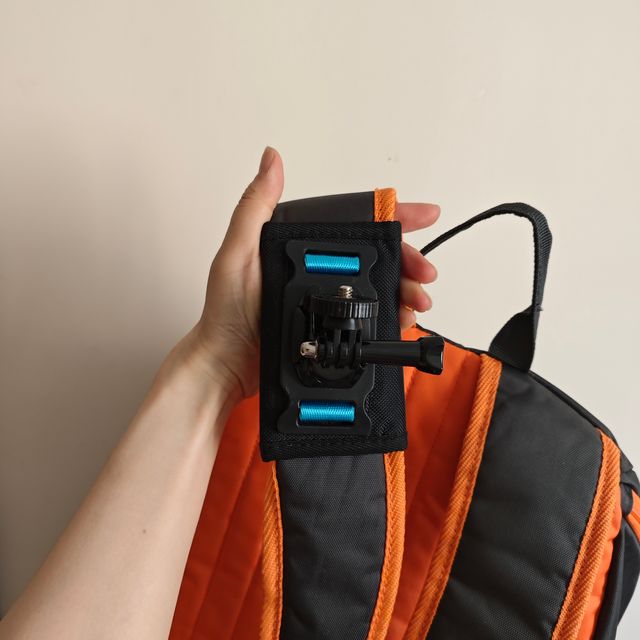 Soporte Cámara Acción Mochila Hombro