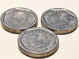 Lote 3 monedas 200 Pesetas (1986-1987-1988)