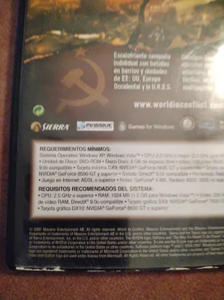 Juego de PC World in Conflict