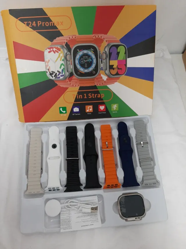 Reloj Inteligente T24 Promax 7 en 1 Correa