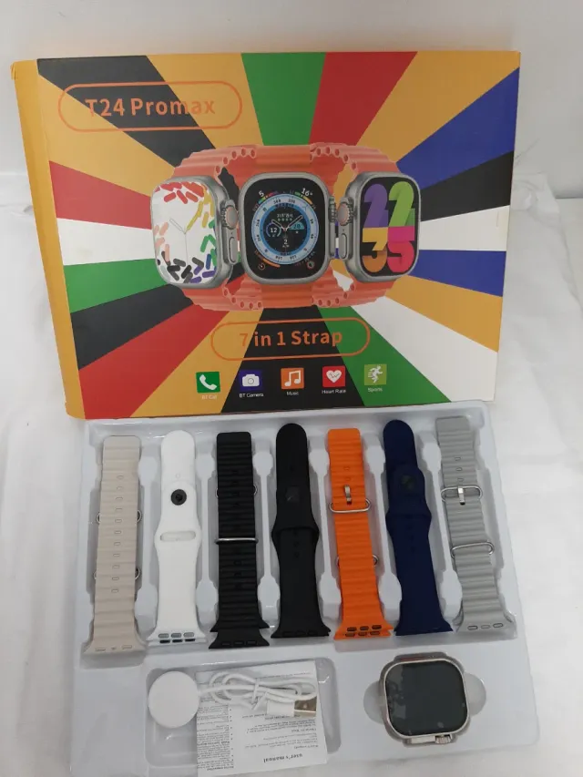 Reloj Inteligente T24 Promax 7 en 1 Correa
