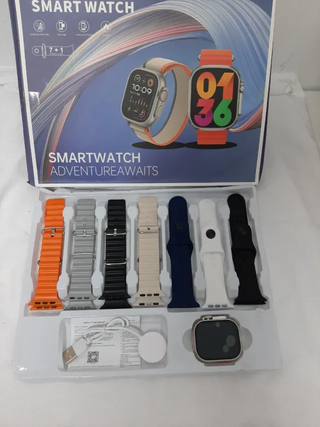 Smartwatch well Pro con 7+1 correas