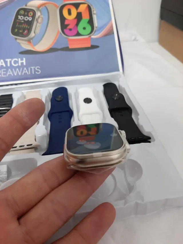 Smartwatch well Pro con 7+1 correas