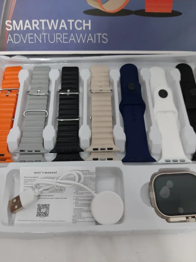 Smartwatch well Pro con 7+1 correas