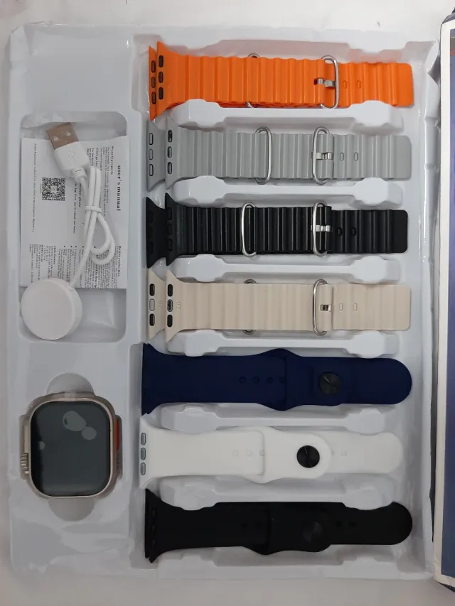 Smartwatch well Pro con 7+1 correas