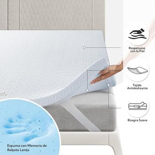 BedStory Topper 10cm Viscoelastico Colchón 150x190