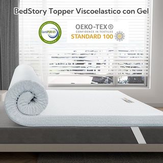 BedStory Topper 10cm Viscoelastico Colchón 150x190