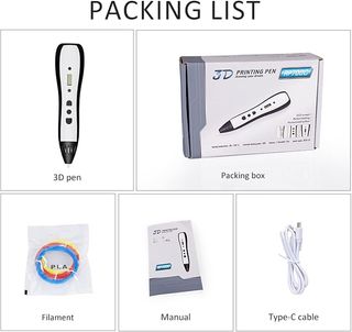 Kretrum Pluma de impresión 3D con Pantalla LCD