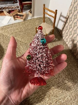 Albero Natale Dollshouse Rosso