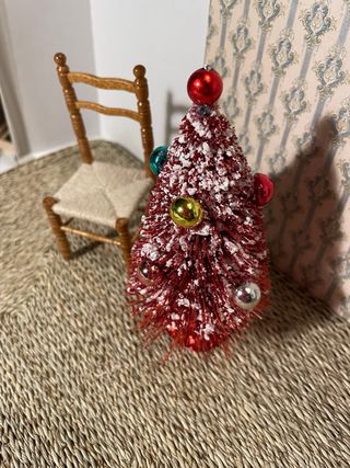 Albero Natale Dollshouse Rosso