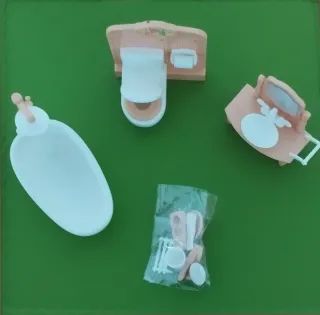 Miniatura Baño Casa Muñecas