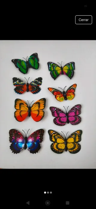 Imanes de Mariposas Decorativas