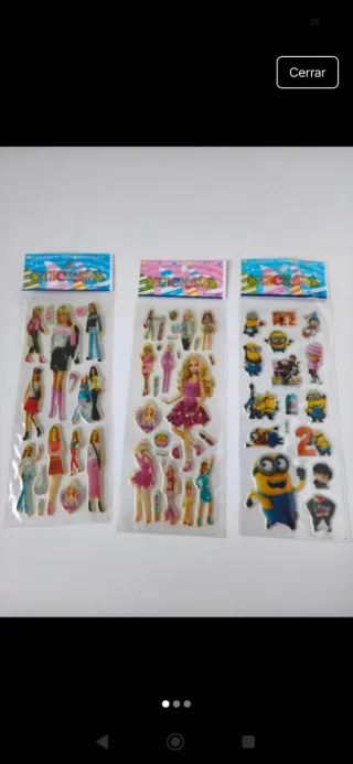 Pack pegatinas infantiles