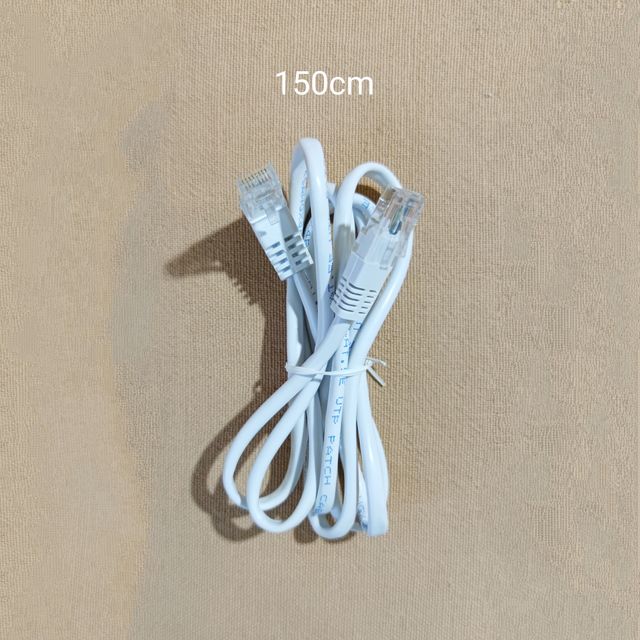 2 Cables Ethernet Gigabit 1.5M