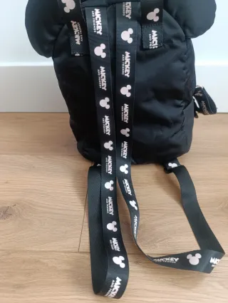 Mochila Zara Mickey Niña Negra