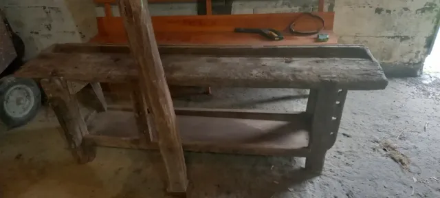 Banco de carpintero antiguo