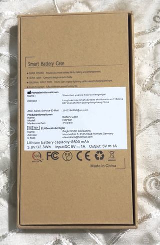 Cover Batteria iPhone 8 Plus