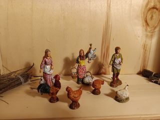 Gallinero Belén Moranduzzo Landi  10cm 1:20