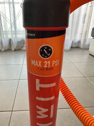 Bomba de aire para kayak Tiwit
