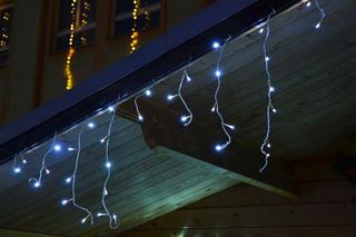 Luci Natalizie Esterno : Tenda Luminosa LED Natale