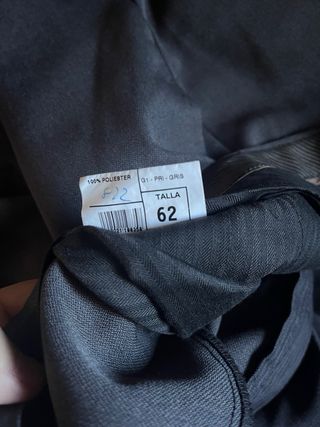 Pantalón de vestir negro hombre