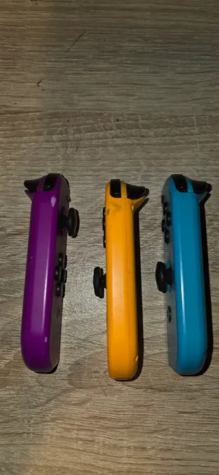 Mandos Nintendo Switch Morado, Naranja y Azul