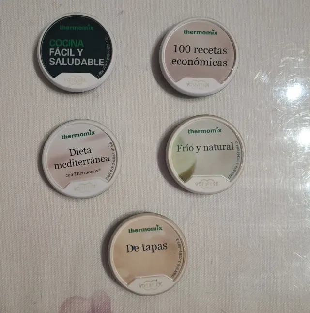 5 Libros Cocina Thermomix Vorwerk
