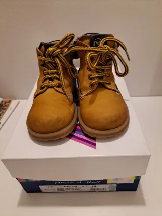 Scarponcini Nero Giardini Senape Bimbo Tg 24