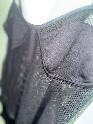 Body Corset Negro Transparente