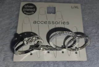 Anillos de plata L/XL