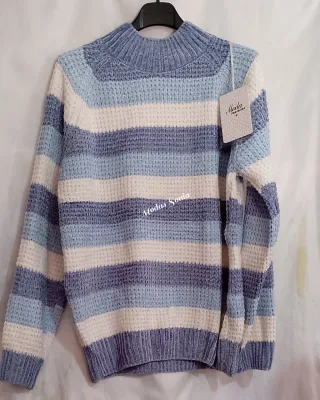 Jersey de lana a rayas