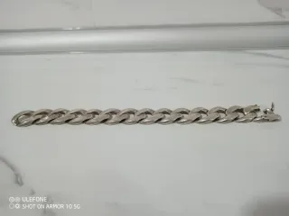 Pulsera esclava eslabones plata 925