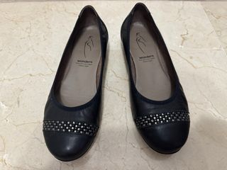 Bailarinas Wonders Negras Talla 37