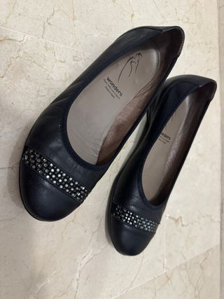 Bailarinas Wonders Negras Talla 37