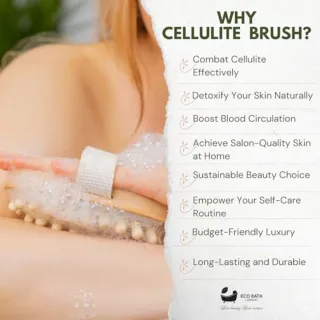 Cepillo masajeador anticelulítico madera