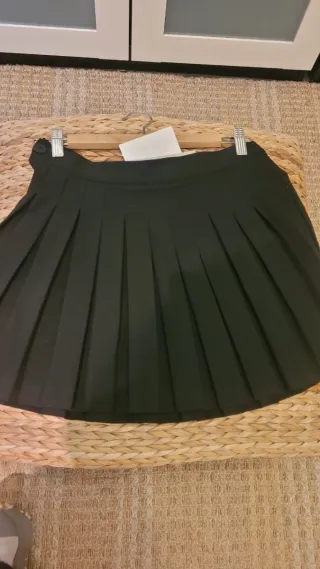 Falda tablas Pull&Bear negra