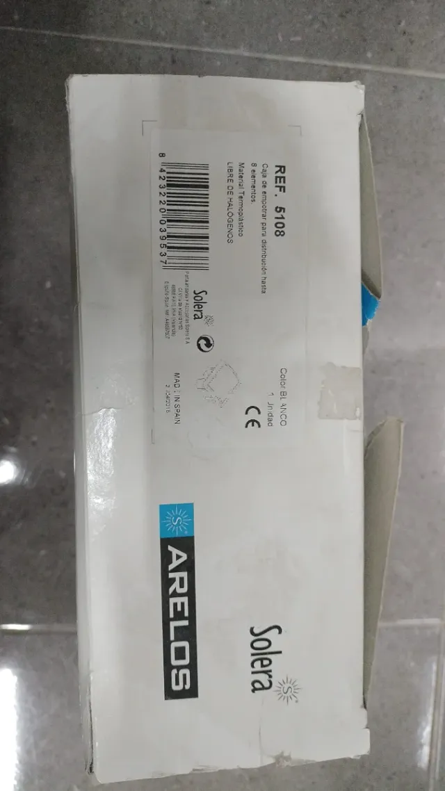 Cuadro eléctrico Solera 5108 empotrar 8 elementos