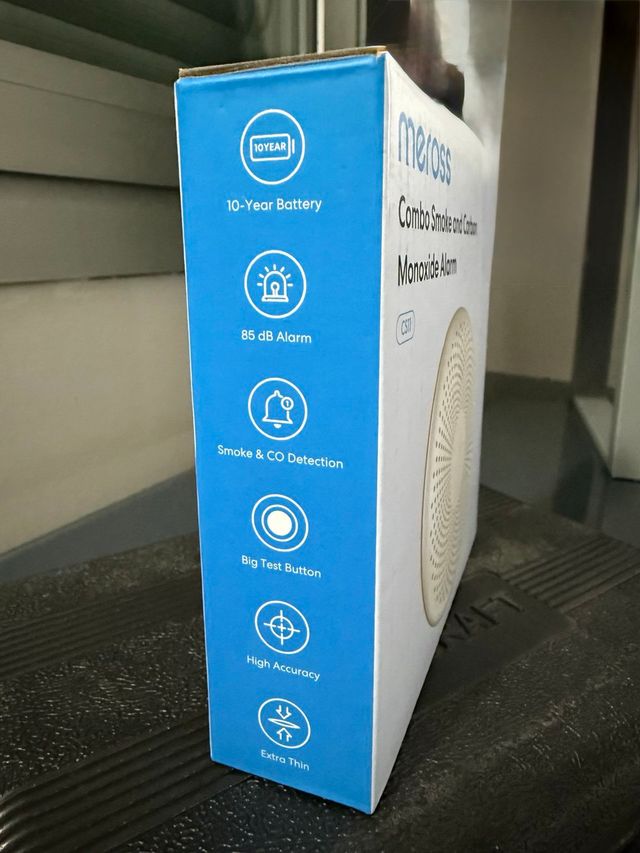 Meross Detector Humo y CO CS11