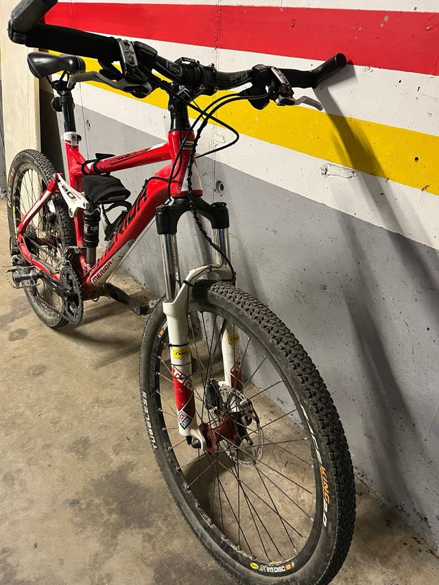 Bicicleta Mérida Doble Suspensión