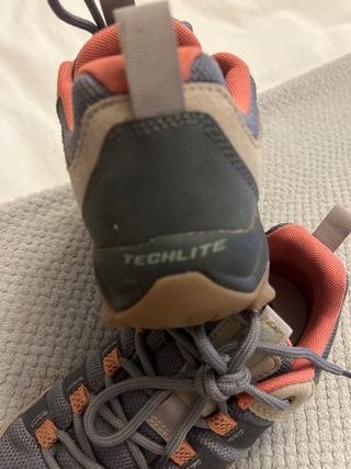 Zapatillas Trekking Montaña Beige/Gris