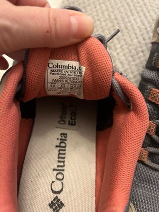 Zapatillas Trekking Montaña Beige/Gris