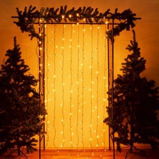 Luci Natale esterno: Tenda luminosa Natalizia LED