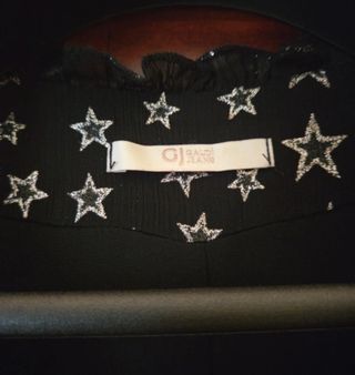 Vestito Gaudì Jeans nero con stelle