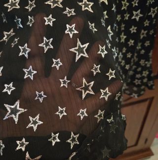 Vestito Gaudì Jeans nero con stelle