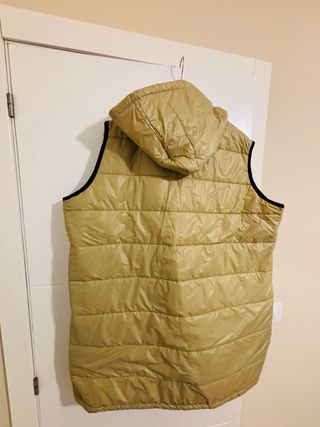 Chaleco acolchado beige mujer Talla XL