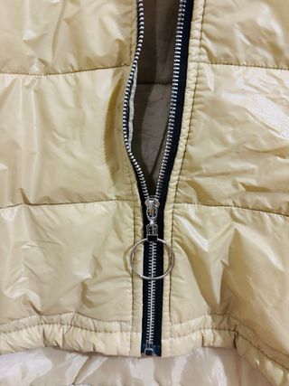 Chaleco acolchado beige mujer Talla XL